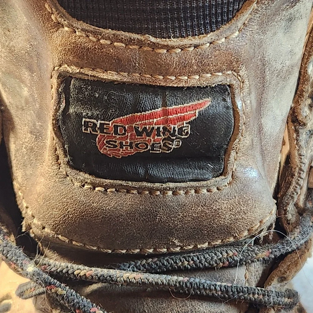Red Wing Boots‎ Mens 9.5 Brown Leather FlexForce 2401 Work FOR REPAIR ONLY